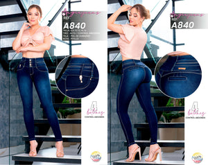 Ref. 568 -A840 Jeans Colombianos Push Up - Ropa Colombiana