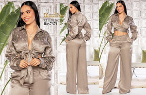 Ref. 5214002 -BM7371 Conjunto de blusa y pantalón - Ropa Colombiana