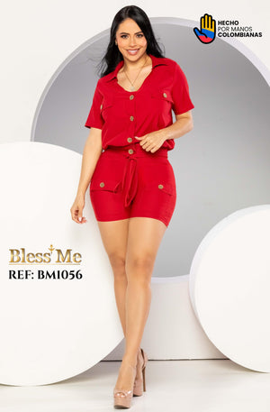Ref. 082 -BM1056 Conjunto Colombiano - Ropa Colombiana