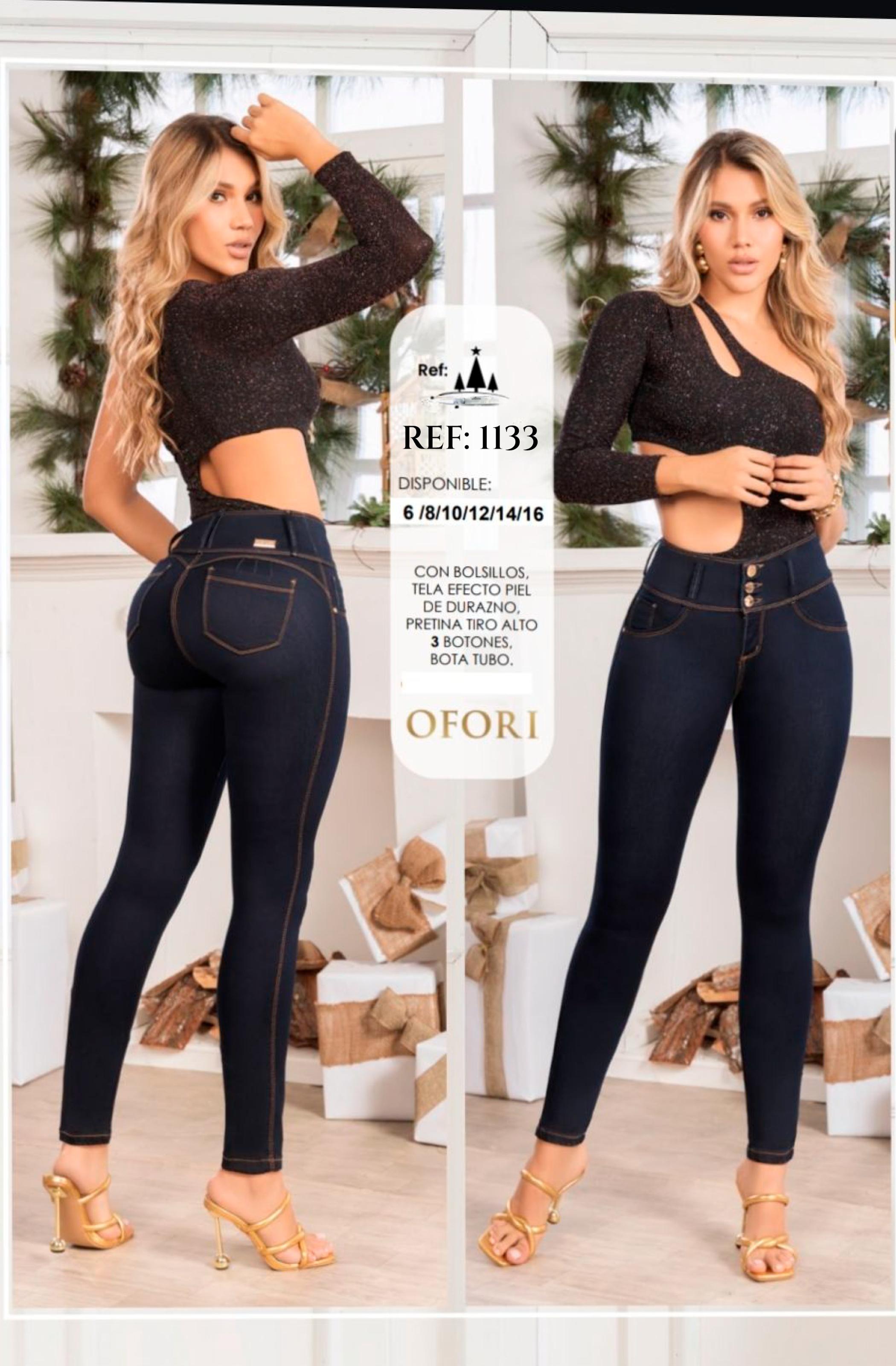 Ref. 8521447 -1133 Jean Push Up Colombiano - Ropa Colombiana