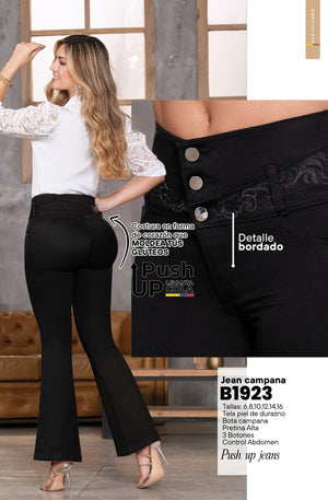 Ref. 57415520 -B1923 Jean Colombiano Push Up - Ropa Colombiana