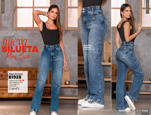 Ref. 57415520 -B1928 Jean Colombiano Push Up - Ropa Colombiana