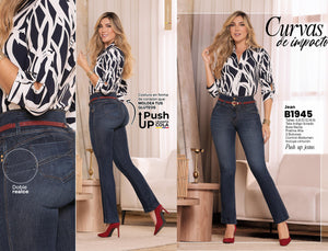 Ref. 57415520 -B1945 Jean Colombiano Push Up - Ropa Colombiana