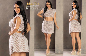 Ref. 5214002 -BM00515-517 Conjunto Minifalda - Ropa Colombiana