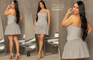 Ref. 5214002 - BM41573 Conjunto Falda Short - Ropa Colombiana