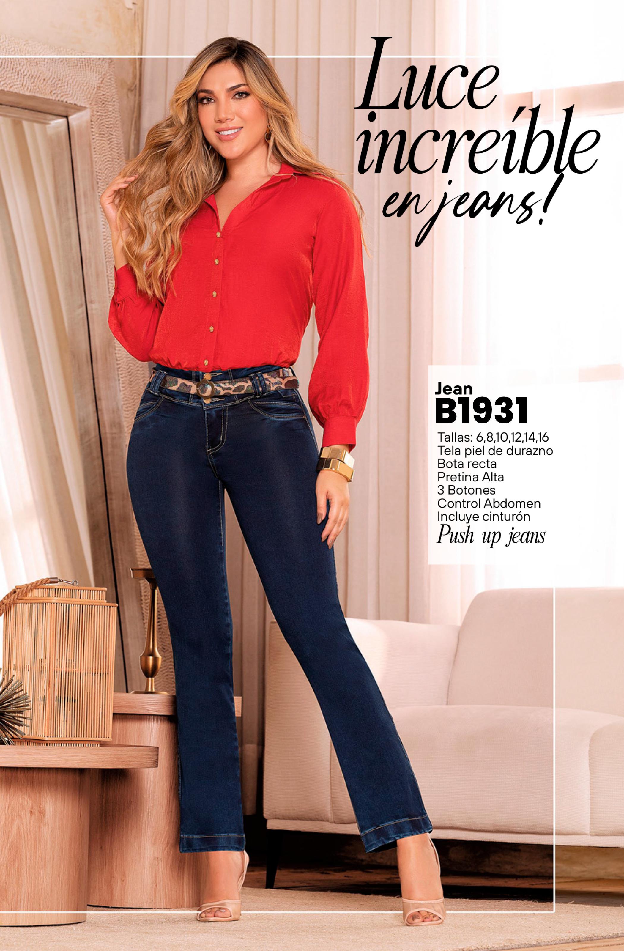 Ref. 57415520 -B1931 Jean Colombiano Push Up