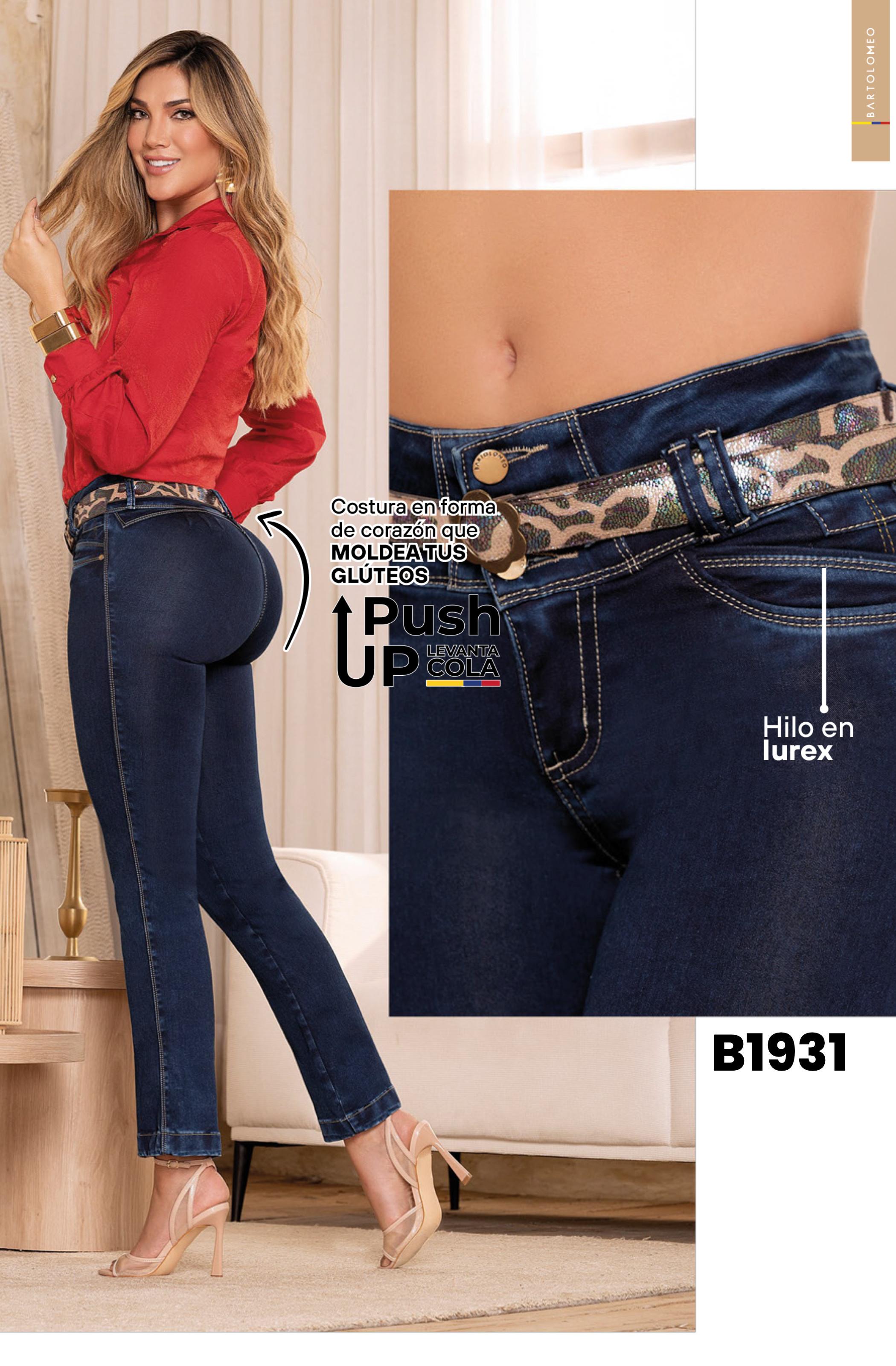 Ref. 57415520 -B1931 Jean Colombiano Push Up - Ropa Colombiana