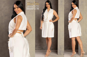 Ref. 5214002 -BM1072-78 Conjunto de Blusa y Short - Ropa Colombiana