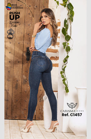 Ref. 070 -C1457 Jeans Colombianos Push Up - Ropa Colombiana