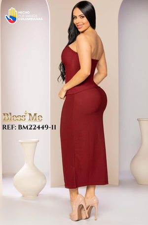 Ref. 5214002 -BM22449-11 Conjunto Falda Larga - Ropa Colombiana