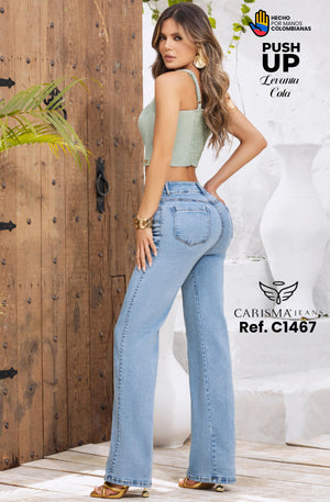 Ref. 070 -C1467 Jeans Colombianos Push Up - Ropa Colombiana