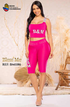 Ref. 058 -BM1186 Conjunto Deportivo Capri - Ropa Colombiana