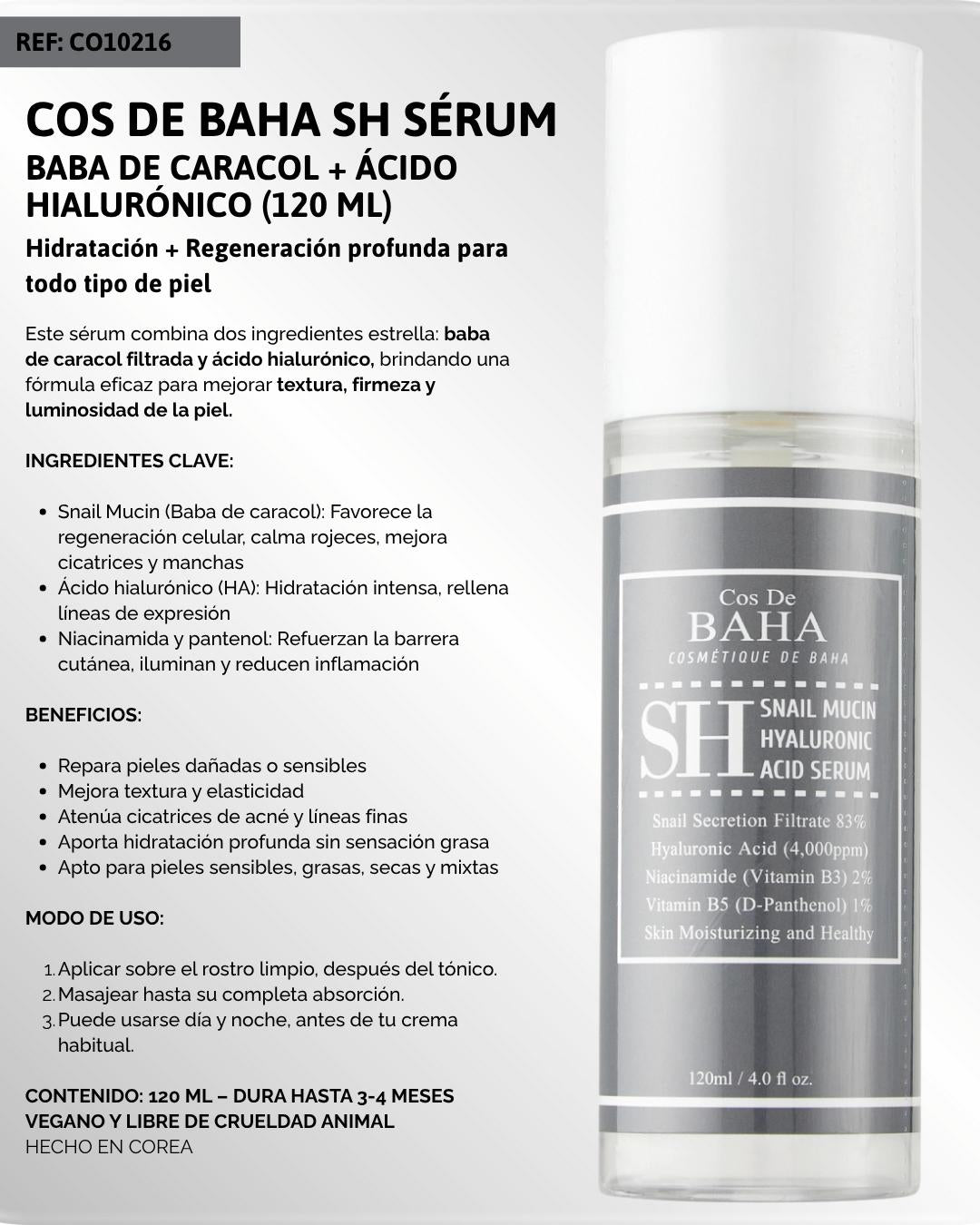 Ref. 084 -CO10216 Snail Mucin