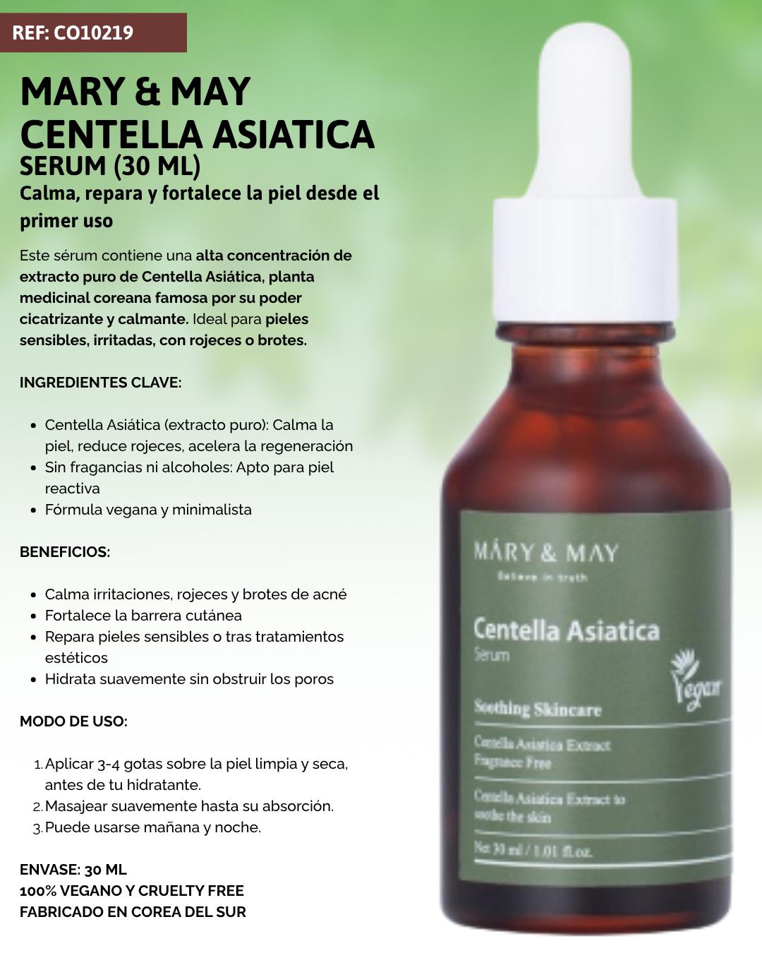 Ref. 084 -CO10219 Serum Centella Asiatica - Ropa Colombiana