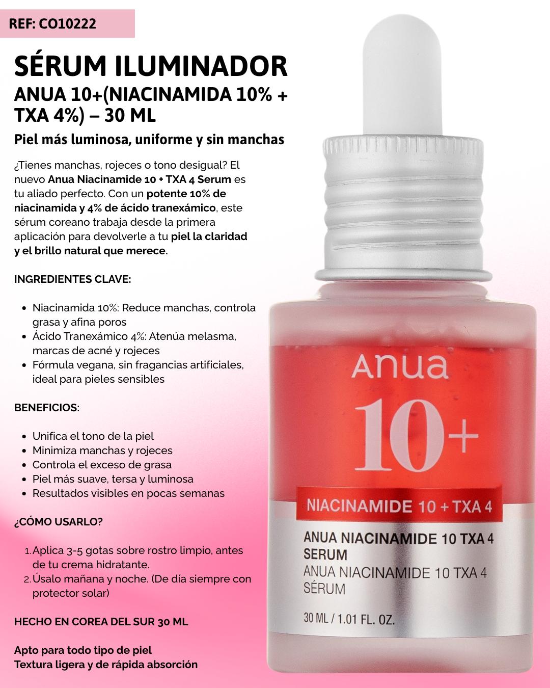 Ref. 084 -CO10222 Serum iluminador con Niacinamida