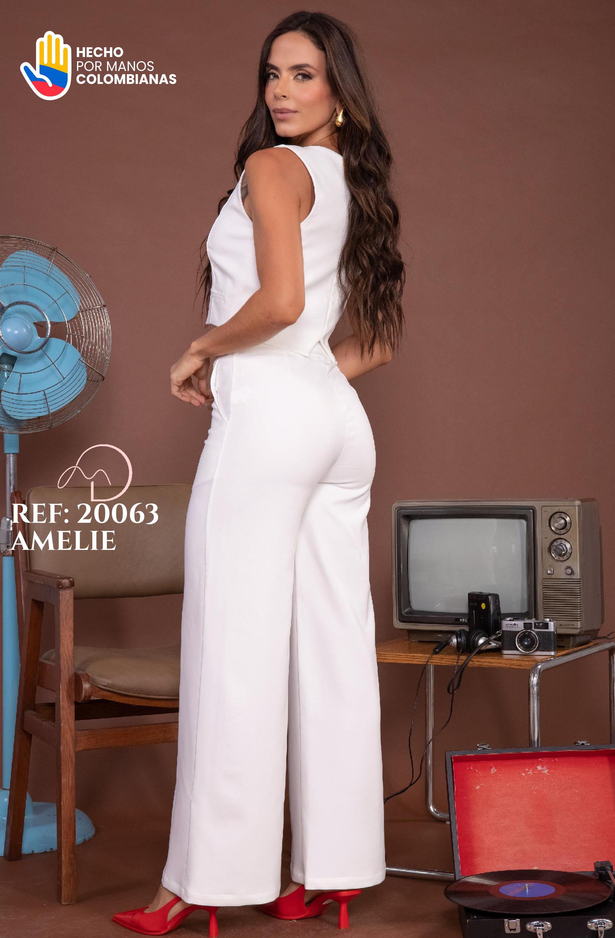 Ref. 083 -20063 AMELIE Conjunto Largo - Ropa Colombiana