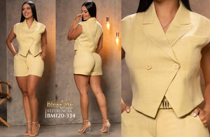 Ref. 085 -BM120-334 Conjunto Short - Ropa Colombiana