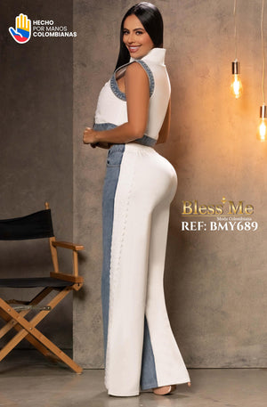 Ref. 085 -BMY689 Conjunto Largo - Ropa Colombiana