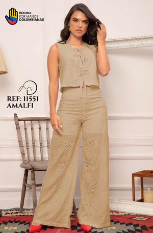 Ref. 083 -11551 AMALFI Conjunto Largo - Ropa Colombiana