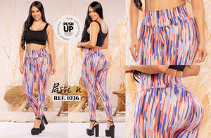 Ref. 008 -1036 Leggins Reductor Levanta Cola - Ropa Colombiana
