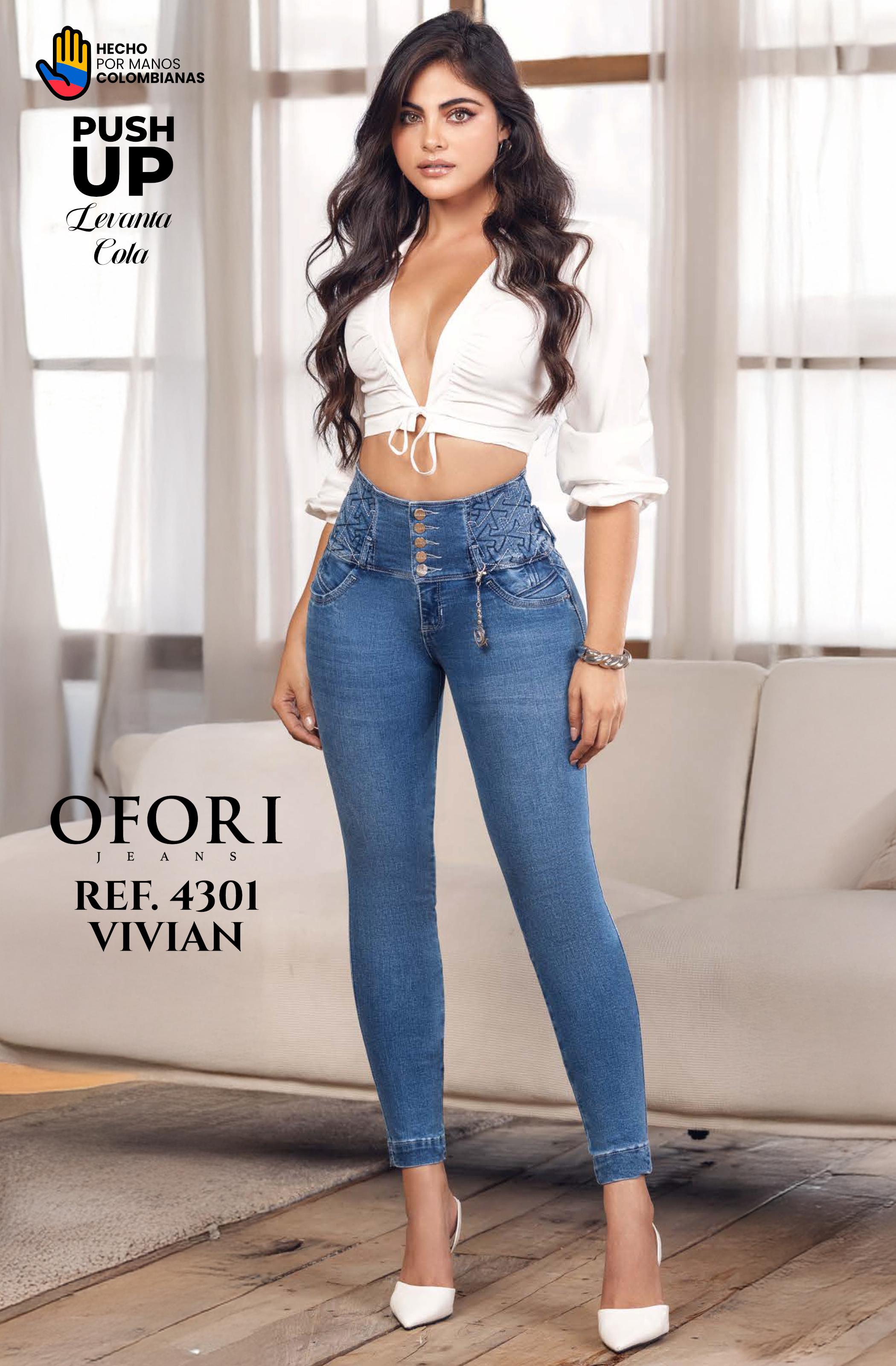 Ref. 8521447 -4301 VIVIAN Jeans Push Up Colombianos