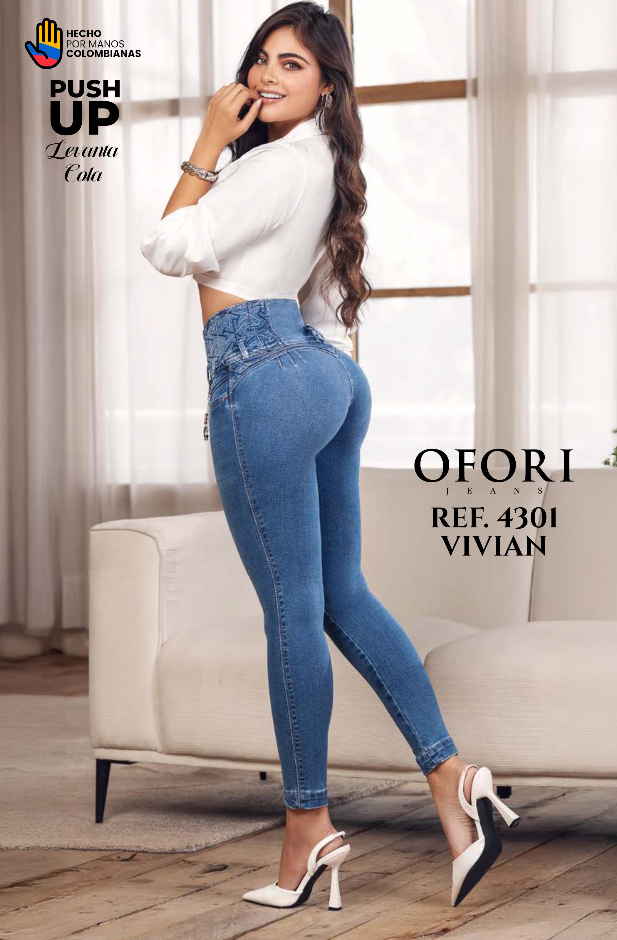Ref. 8521447 -4301 VIVIAN Jeans Push Up Colombianos