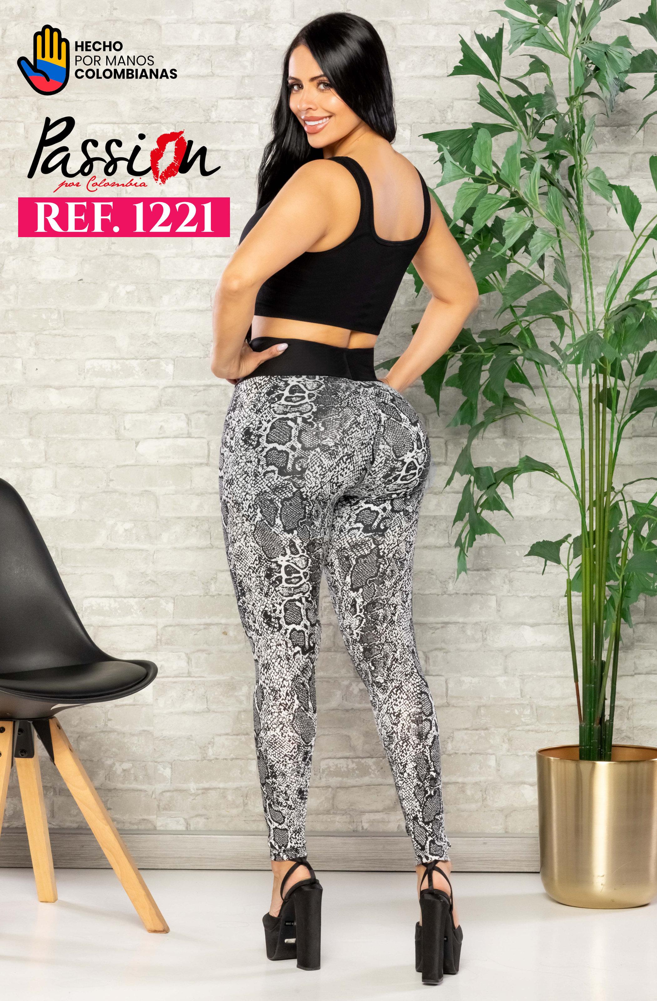 Ref. 015 -1221 LEGGINS DAMA LEVANTACOLA - Ropa Colombiana