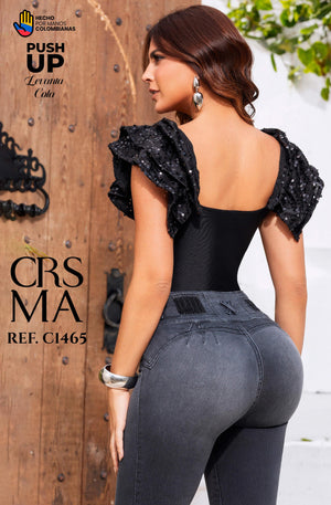 Ref. 070 -C1465 Jeans Colombianos Push Up - Ropa Colombiana