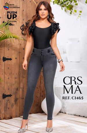 Ref. 070 -C1465 Jeans Colombianos Push Up - Ropa Colombiana