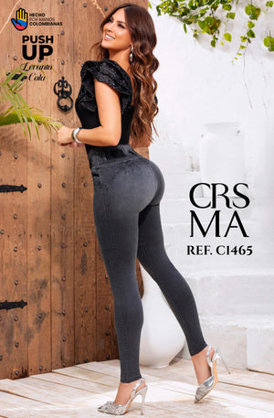 Ref. 070 -C1465 Jeans Colombianos Push Up - Ropa Colombiana