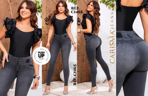Ref. 070 -C1465 Jeans Colombianos Push Up - Ropa Colombiana