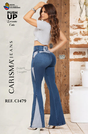 Ref. 070 -C1479 Jeans Push Up Colombianos - Ropa Colombiana