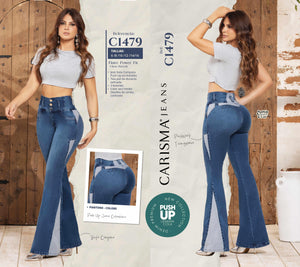 Ref. 070 -C1479 Jeans Push Up Colombianos - Ropa Colombiana
