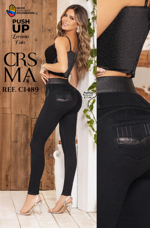 Ref. 070 -C1489 Jeans Push Up Colombianos - Ropa Colombiana