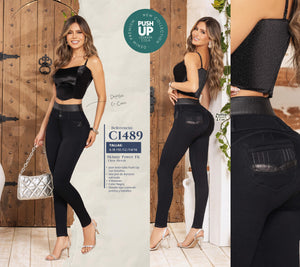 Ref. 070 -C1489 Jeans Push Up Colombianos - Ropa Colombiana