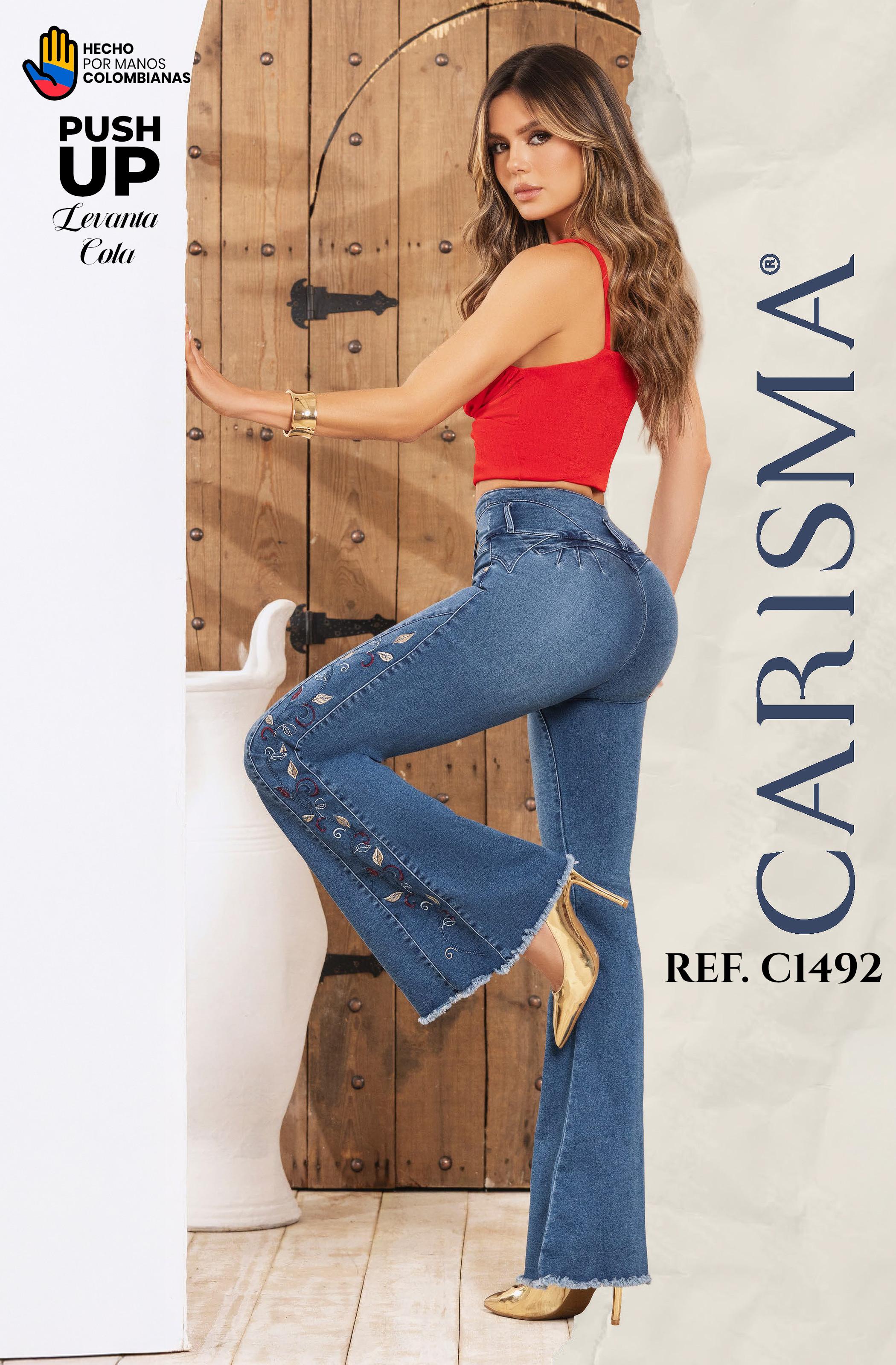 Ref. 070 -C1492 Jeans Push Up Colombianos - Ropa Colombiana