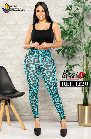 Ref. 008 -1220 LEGGINS DAMA LEVANTA COLA COLOMBIANO - Ropa Colombiana