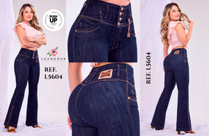Ref. 10255 -L5604 Jeans Push Up Colombianos - Ropa Colombiana