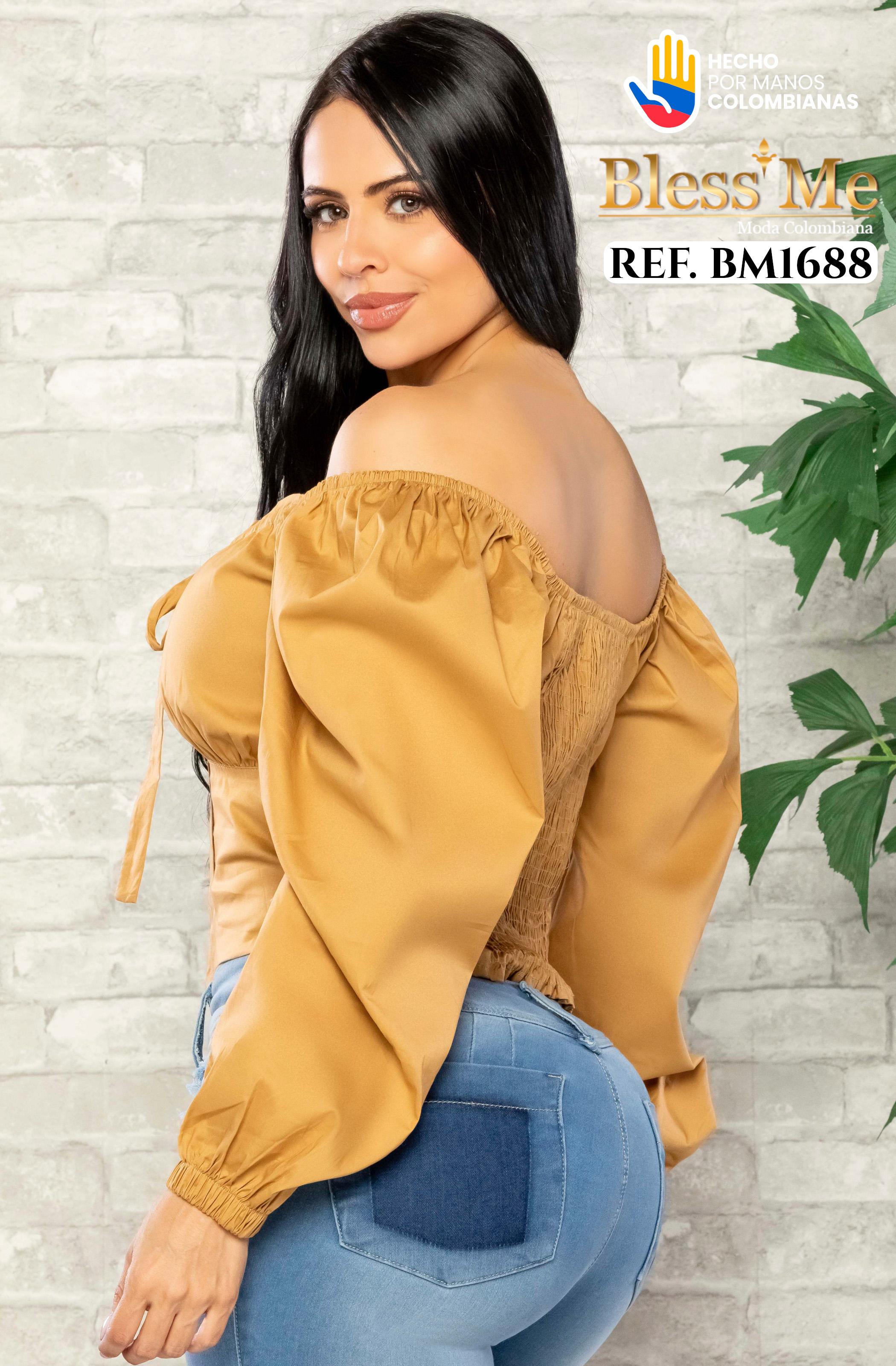 Ref. 058 -BM1688 Blusa Colombiana - Ropa Colombiana