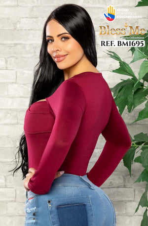 Ref. 058 -BM1695 Blusa Colombiana - Ropa Colombiana