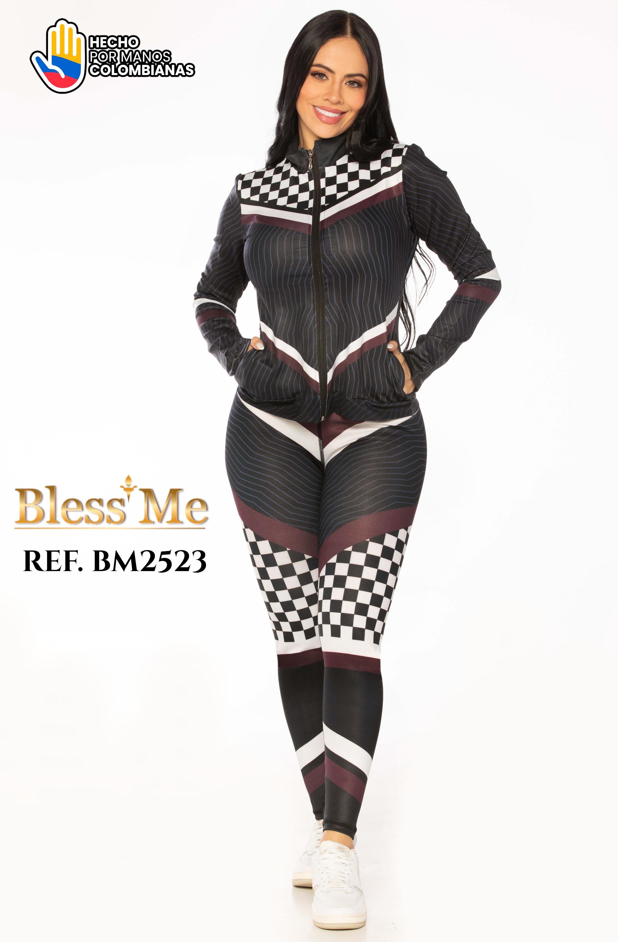 Ref. 058 -BM2523 Conjunto Deportivo - Ropa Colombiana