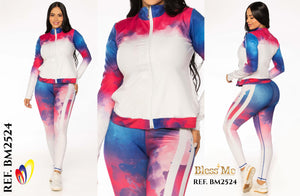 Ref. 058 -BM2524 Conjunto Deportivo - Ropa Colombiana