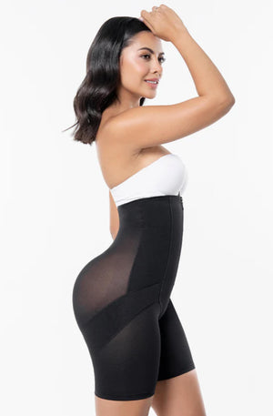 Ref. 019 -FU156 Short moldeador con talle alto - Ropa Colombiana