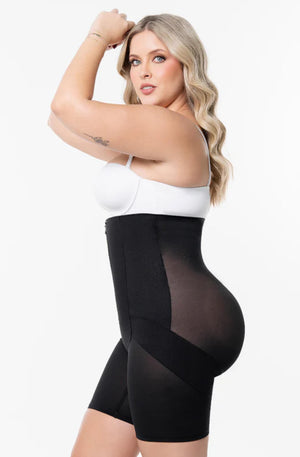 Ref. 019 -FU156 Short moldeador con talle alto - Ropa Colombiana