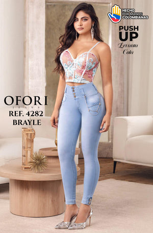 Ref. 8521447 -4282 BRAYLE Jeans Push Up Colombianos - Ropa Colombiana