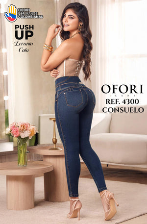 Ref. 8521447 -4300 CONSUELO Jeans Push Up Colombianos - Ropa Colombiana