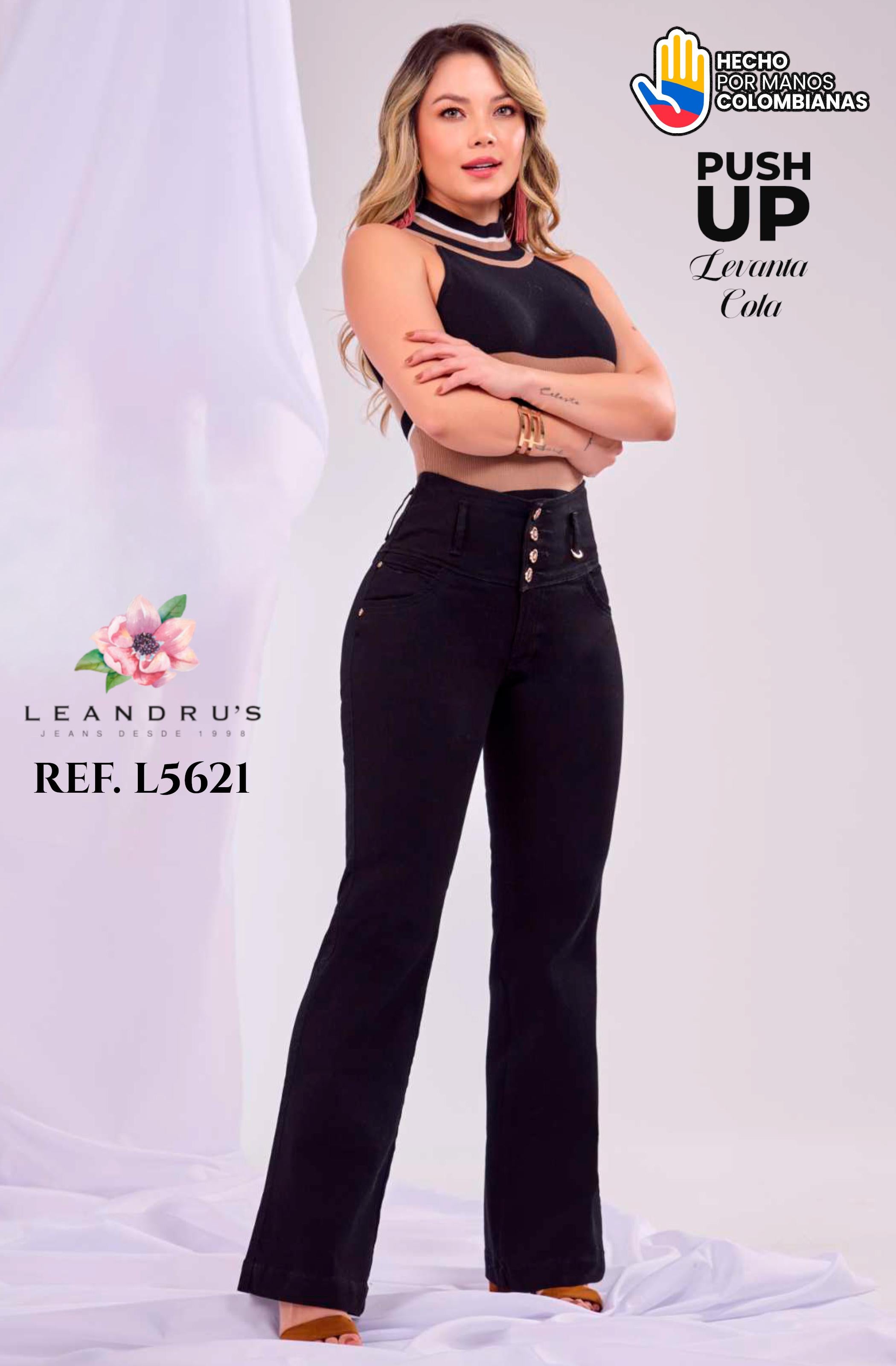 Ref. 10255 -L5621 Jeans Push Up Colombianos - Ropa Colombiana