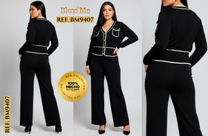 Ref. 085 -BM9407 Conjunto largo - Ropa Colombiana