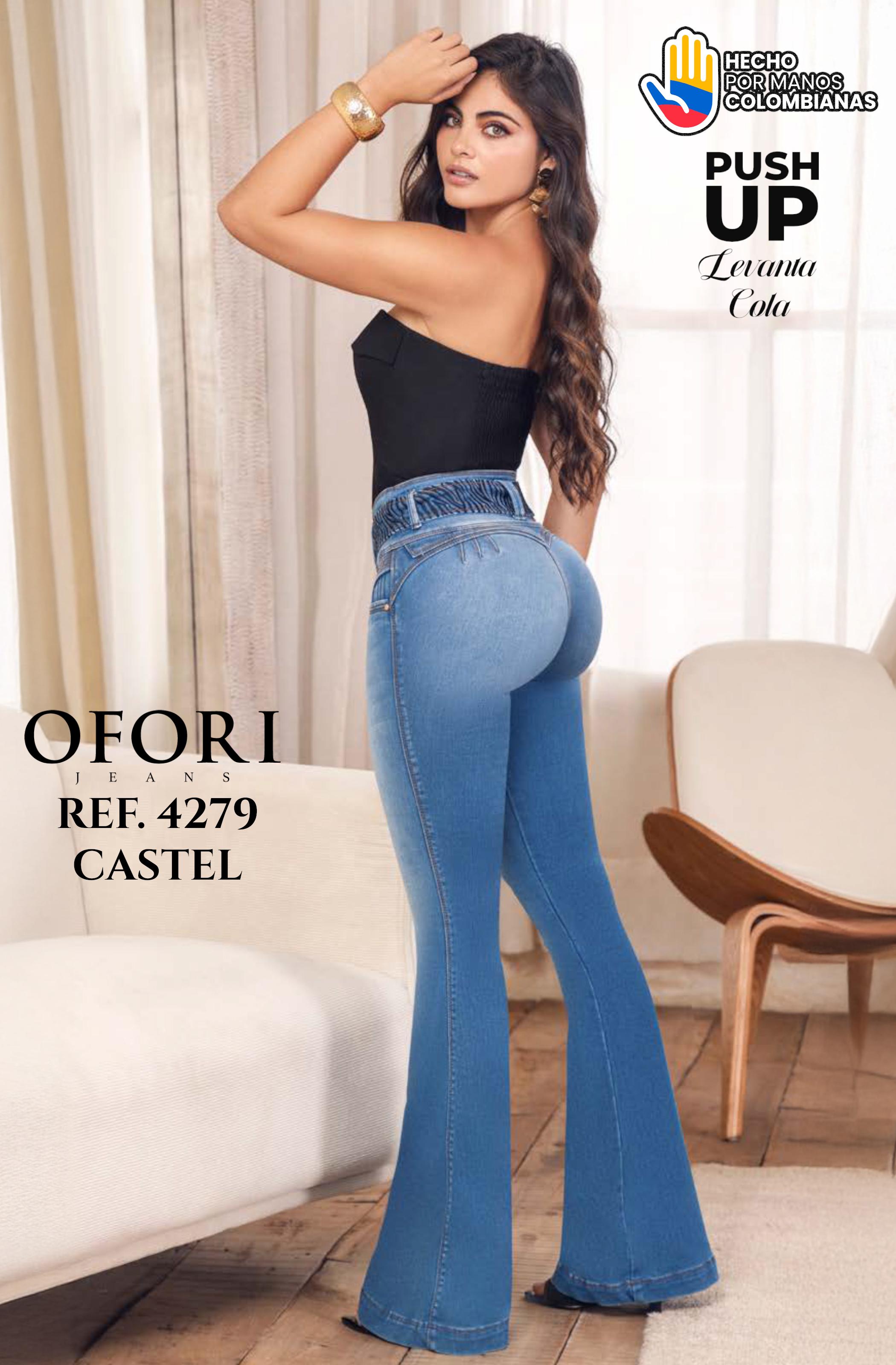 Ref. 8521447 -4279 CASTEL Jeans Push Up Colombianos