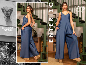 Ref. 053 -SV012 Enterizo Largo - Ropa Colombiana